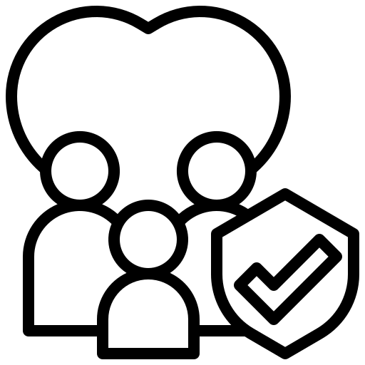 Icon of family life